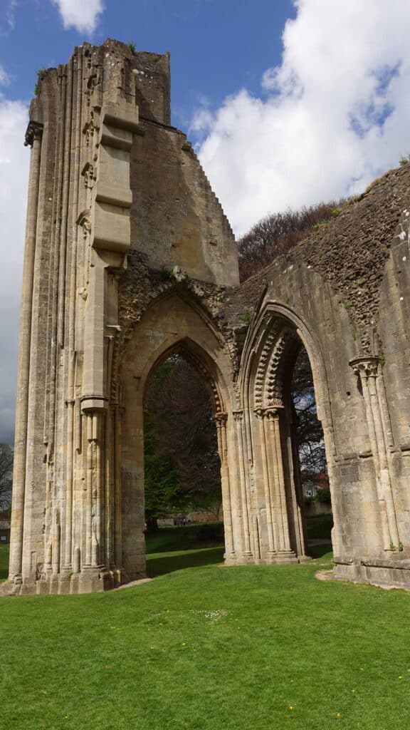Glastonbury Abbey. A spiritual town.